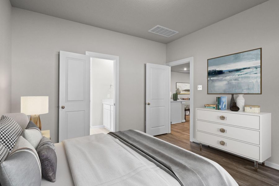 Furnished interior view inside a new home in Westridge Cove, Conroe (Image 8). Furnished interior view inside a new home in Westridge Cove, Conroe (Image 8).