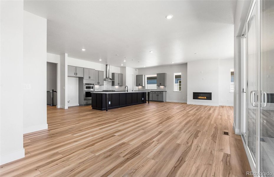 Furnished interior view inside a new home in Hilltop at Inspiration, Aurora (Image 14).