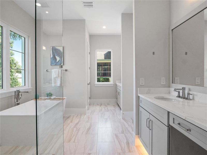 Furnished interior view inside a new home in , Oakland (Image 48).