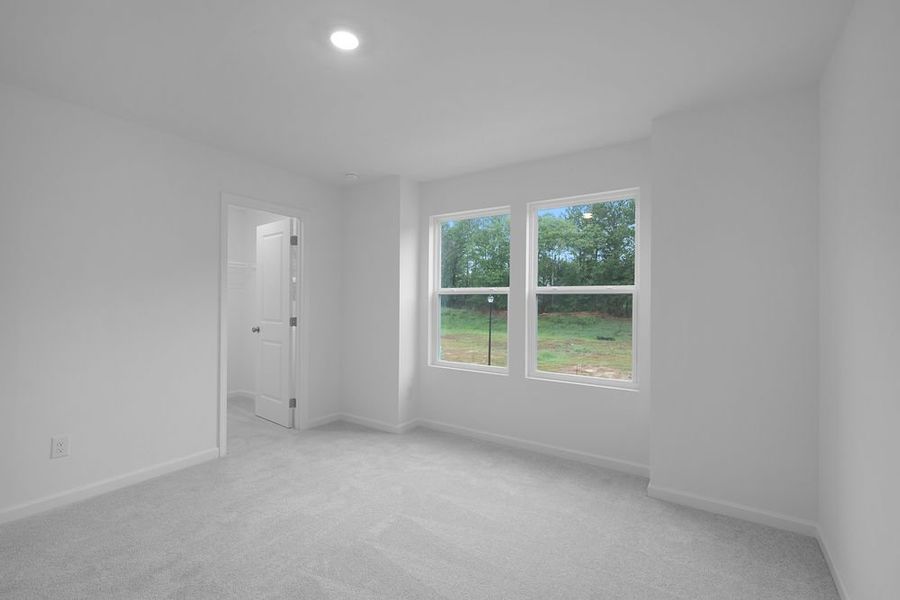 Representative unfurnished interior of a home built from the Norcross by Taylor Morrison in Weatherfield, Buford (Image 31).