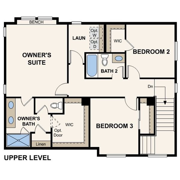 2D floor plan layout of this home in The Aurora Highlands, Aurora, CO (Image 4). 2D floor plan layout of this home in The Aurora Highlands, Aurora, CO (Image 4).