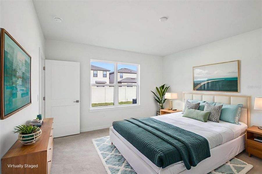 Furnished interior view inside a new home in Grasslands West, Lakeland (Image 9).