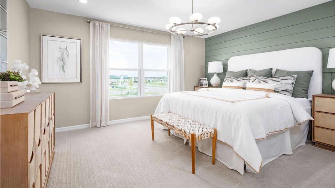 Representative furnished interior of a home built from the Newcastle by Landsea Homes in Beresford Woods, Deland (Image 13). Representative furnished interior of a home built from the Newcastle by Landsea Homes in Beresford Woods, Deland (Image 13).