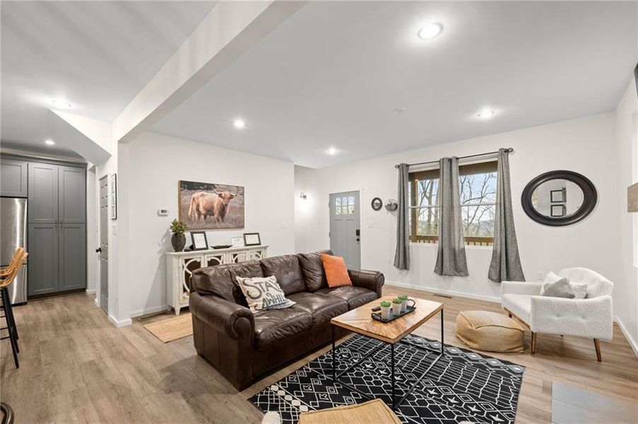 Furnished interior view inside a new home in , Dahlonega (Image 39).