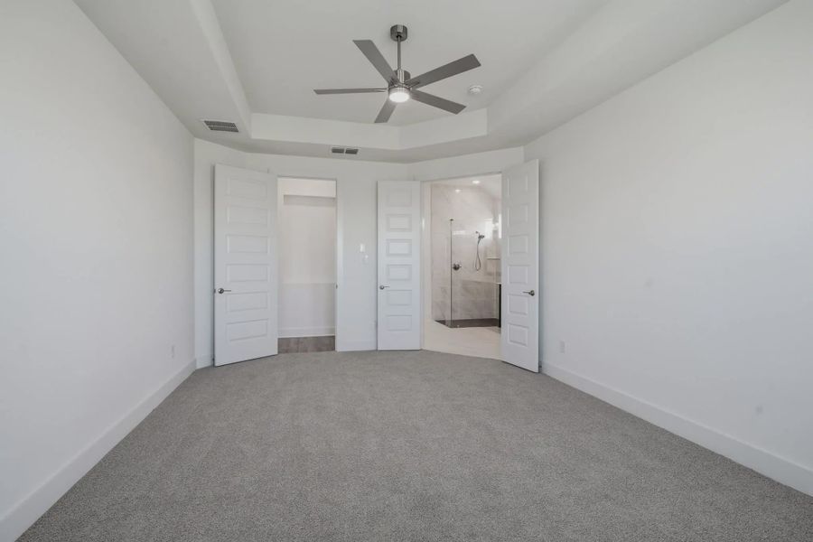 Representative unfurnished interior of a home built from the Brandon by Chesmar Homes in Sienna Lakes, San Antonio (Image 10).