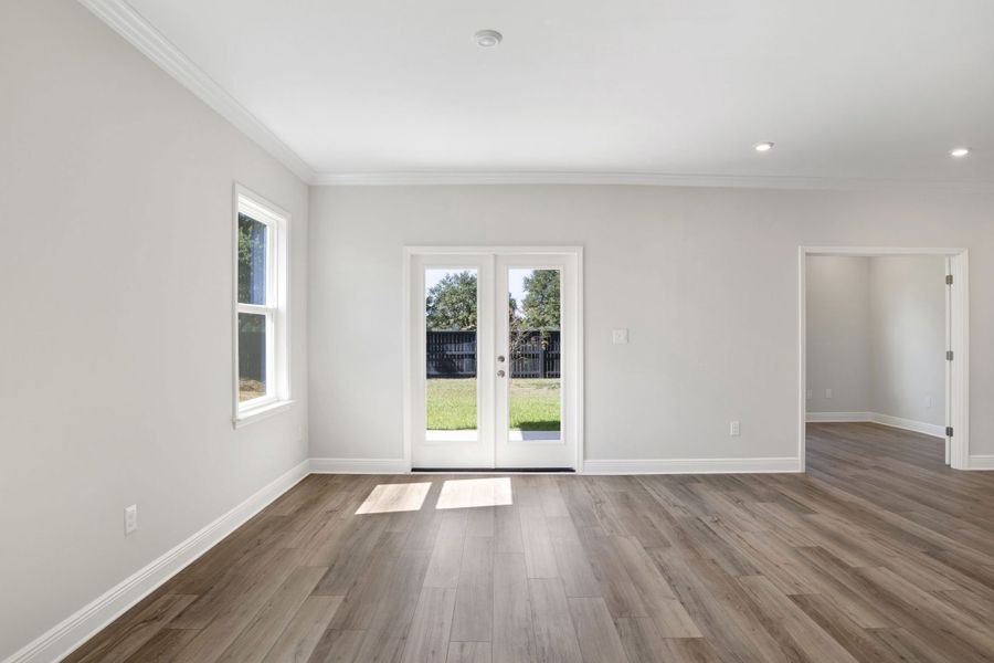 Representative unfurnished interior of a home built from the Drexel by Maronda Homes in Bellview Pointe, Bellview (Image 13).