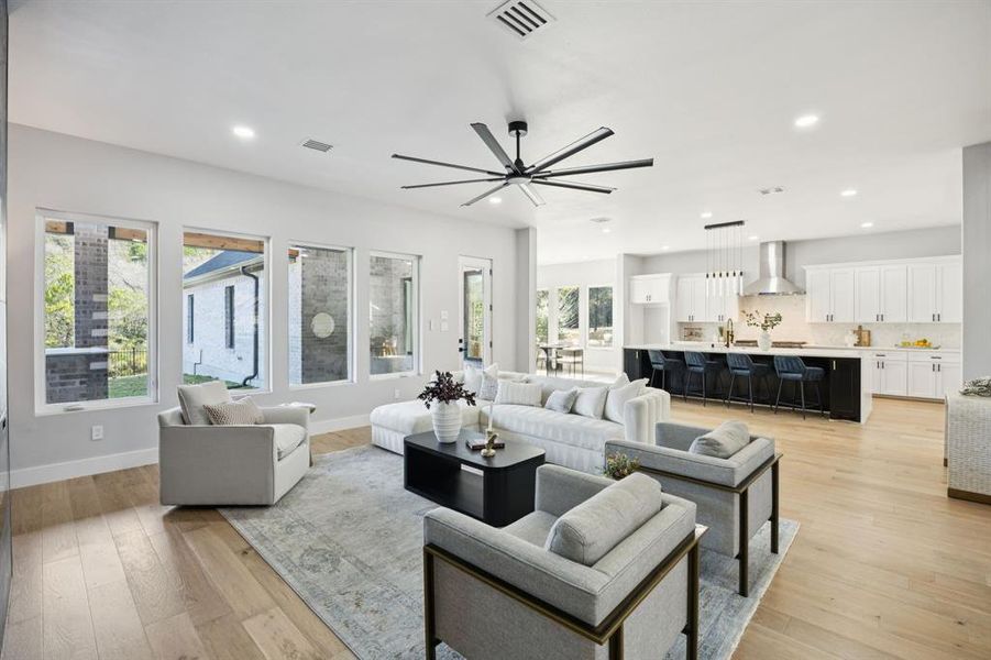 Furnished interior view inside a new home in , Cedar Hill (Image 10).