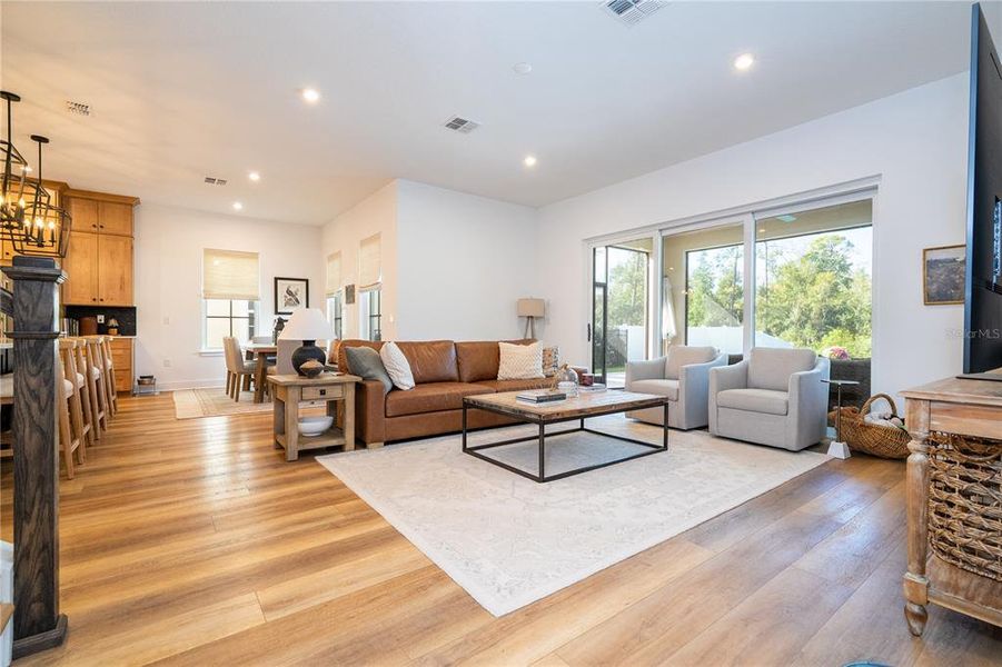 Furnished interior view inside a new home in Celebration - Island Village, Celebration (Image 53).