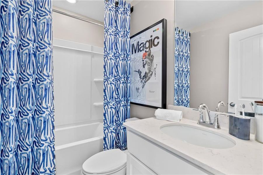 Furnished interior view inside a new home in Bowers Farm, McDonough (Image 11).