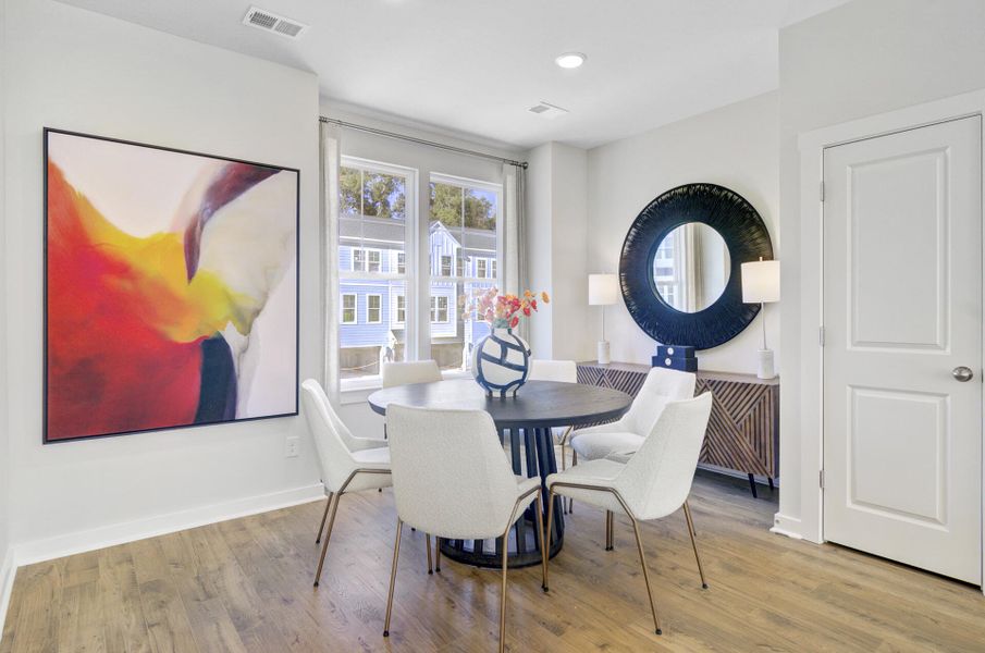 Furnished interior view inside a new home in , Johns Island (Image 11).