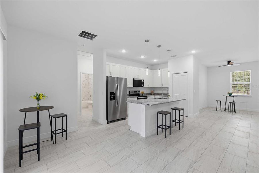 Furnished interior view inside a new home in , Citrus Springs (Image 14). Furnished interior view inside a new home in , Citrus Springs (Image 14).