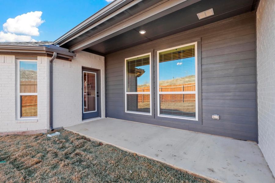 Representative exterior details of a home built from the Iverson I by Cheldan Homes in Terra Vista, Springtown (Image 43). Representative exterior details of a home built from the Iverson I by Cheldan Homes in Terra Vista, Springtown (Image 43).
