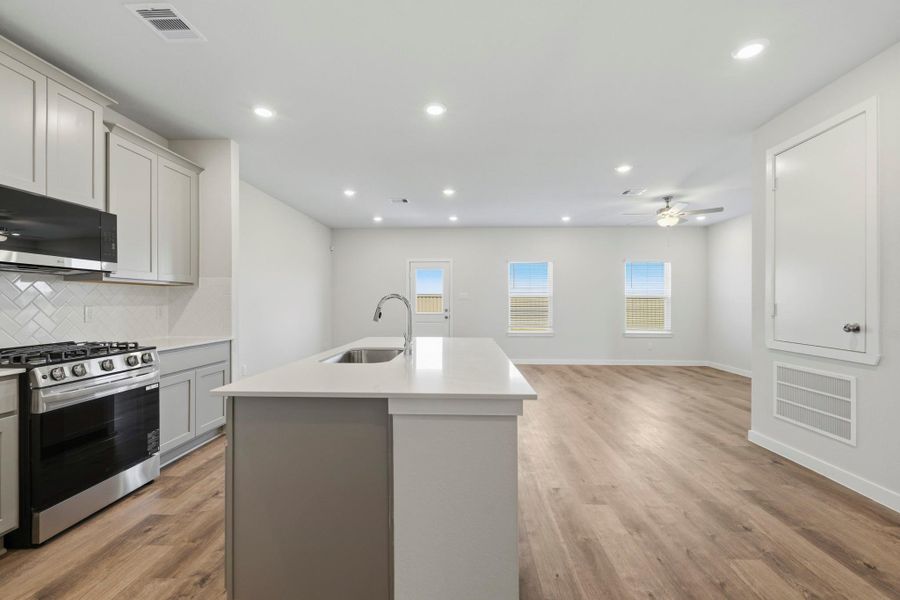 Furnished interior view inside a new home in Mirabella, Brookshire (Image 11).