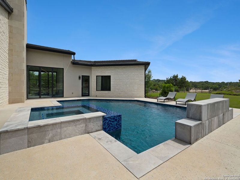 Front exterior of a new home in , Boerne, TX, highlighting curb appeal (Image 18).