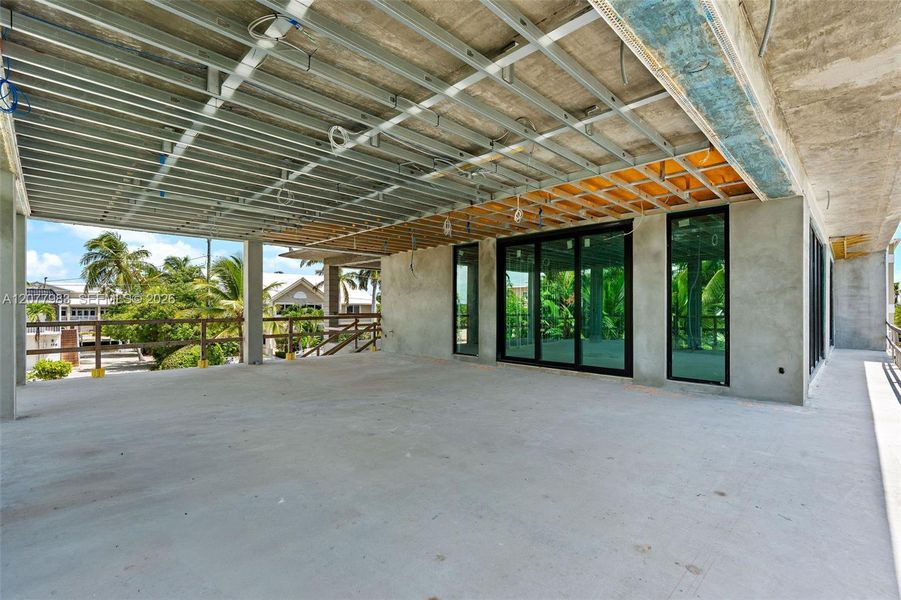 In-progress construction of a new home in , Islamorada, Village of Islands, FL (Image 28).