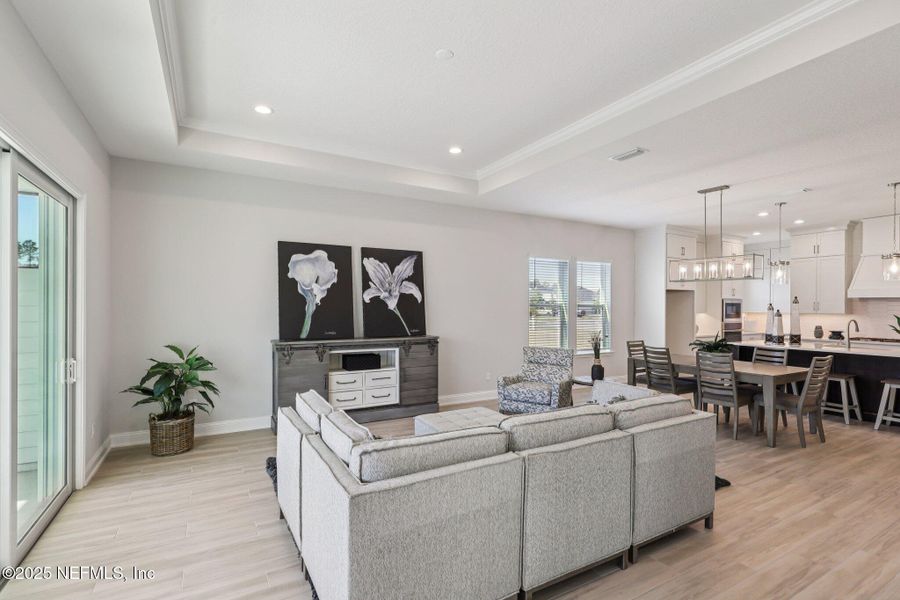 Furnished interior view inside a new home in Courtney Chase, St. Augustine (Image 14). Furnished interior view inside a new home in Courtney Chase, St. Augustine (Image 14).