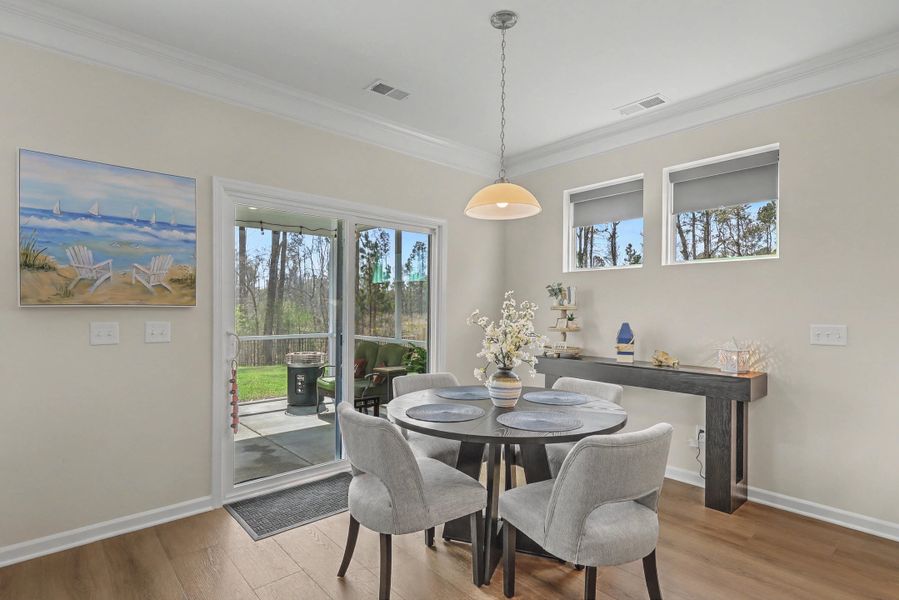 Furnished interior view inside a new home in Parker's Preserve, Ridgeville (Image 21).