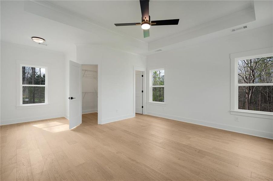 Spacious, unfurnished interior of a new home in , White (Image 28).
