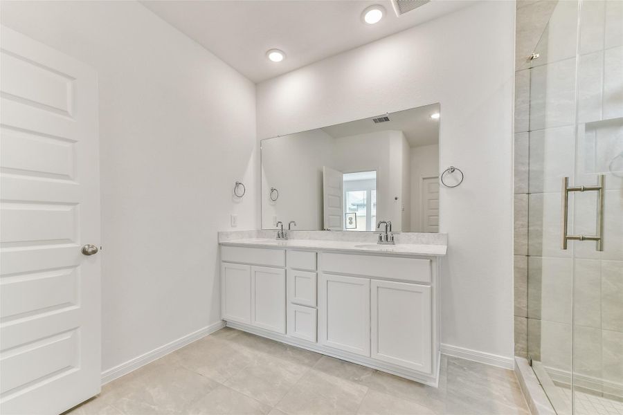 Furnished interior view inside a new home in Anderson Lake, Houston (Image 12).