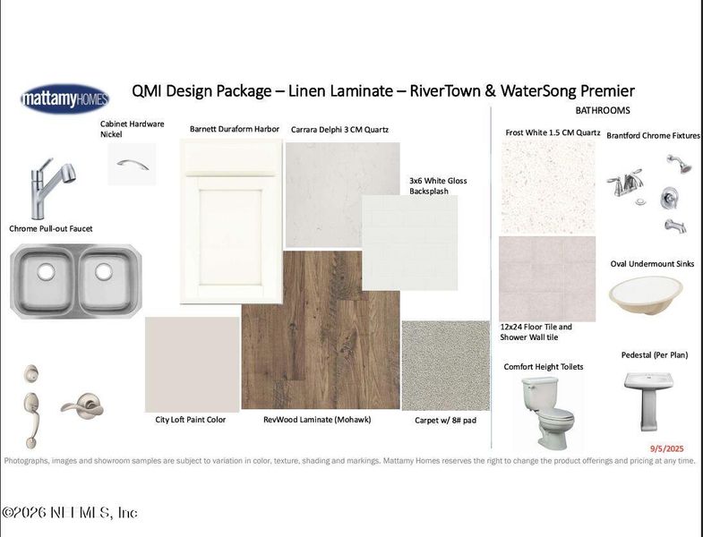 Sample of building materials used in homes in RiverTown, St. Johns (Image 6).