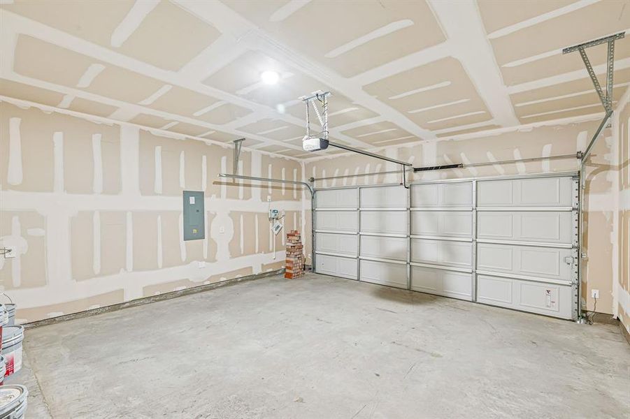 In-progress construction of a new home in Tesoro at Chisholm Trail Ranch, Crowley, TX (Image 39).
