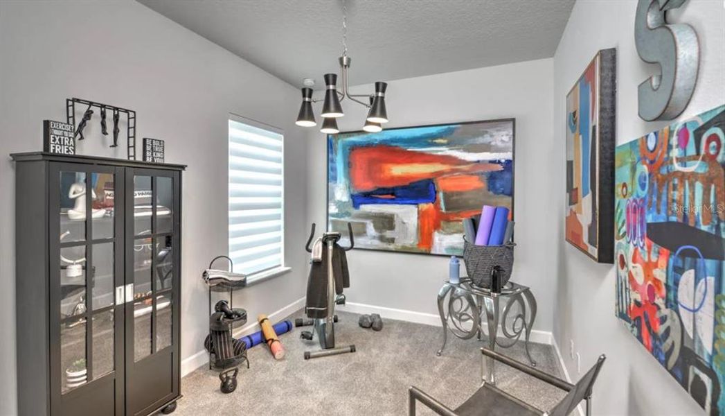 Furnished interior view inside a new home in Plantation Bay, Ormond Beach (Image 9). Furnished interior view inside a new home in Plantation Bay, Ormond Beach (Image 9).