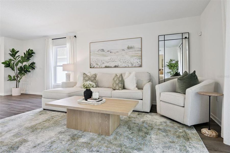 Furnished interior view inside a new home in Avalon Park Tavares, Tavares (Image 12).