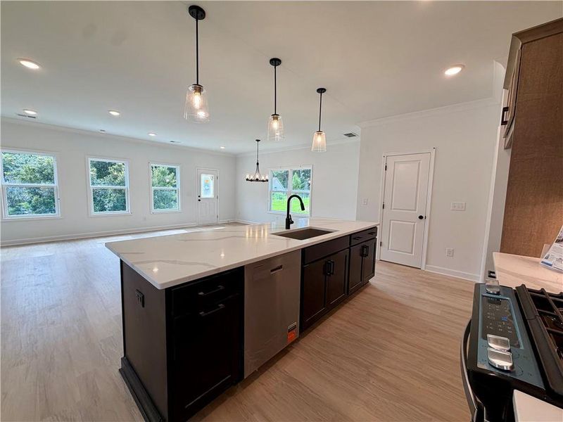 Furnished interior view inside a new home in Winsome Park, Woodstock (Image 23).