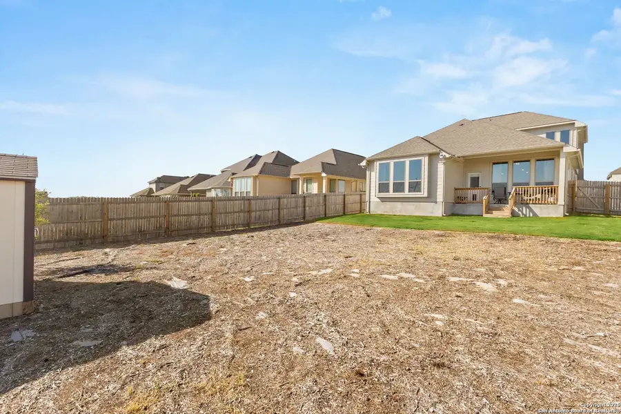 Front exterior of a new home in Overlook at Creekside, New Braunfels, TX, highlighting curb appeal (Image 2).