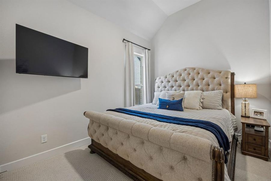 Furnished interior view inside a new home in Sandbrock Ranch, Aubrey (Image 31).
