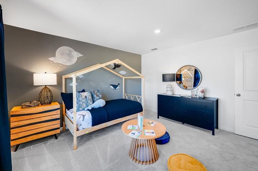 Furnished interior view inside a new home in Windance Lake, Loganville (Image 16).
