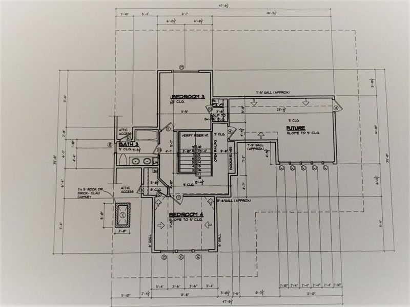 2D floor plan layout of this home in , Mansfield, TX (Image 3).