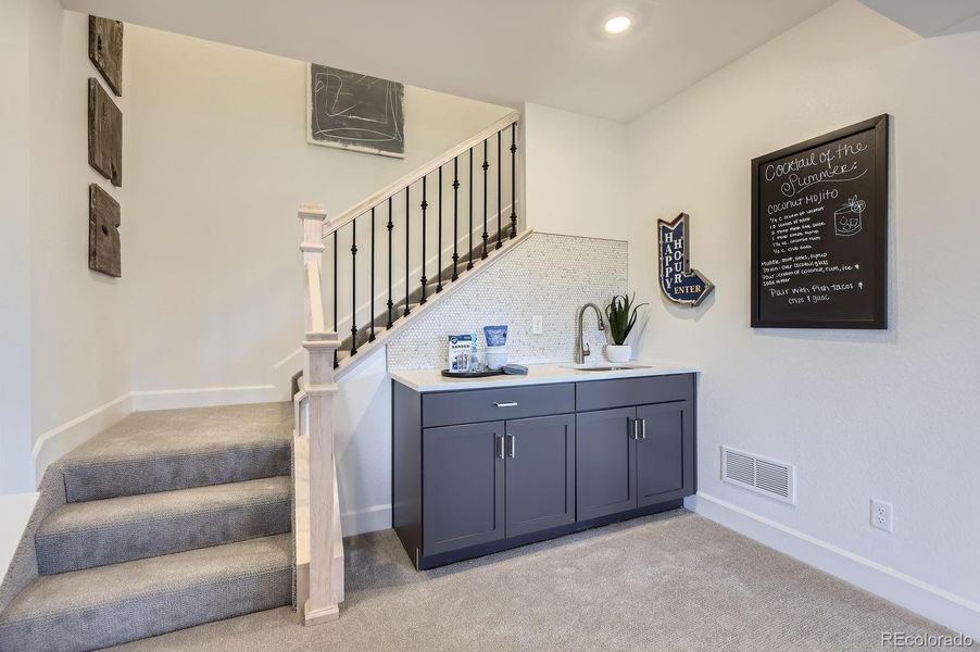Furnished interior view inside a new home in , Parker (Image 29).