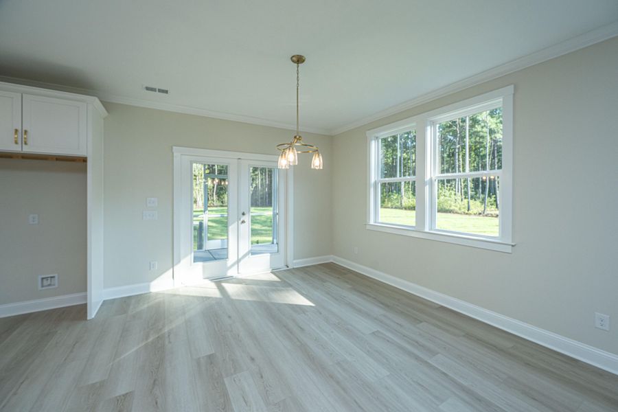 Spacious, unfurnished interior of a new home in , Awendaw (Image 16).