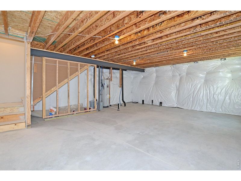 In-progress construction of a new home in , Berthoud, CO (Image 31).