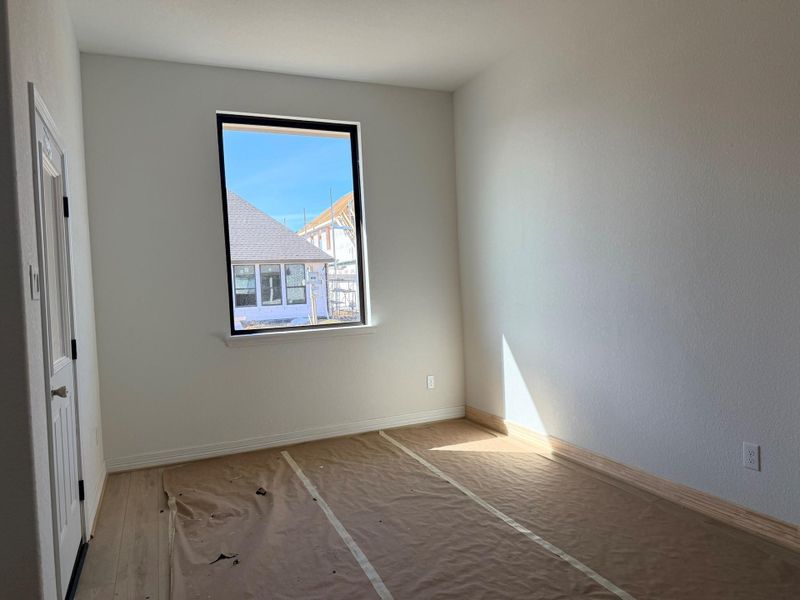 Actual progress of your home.