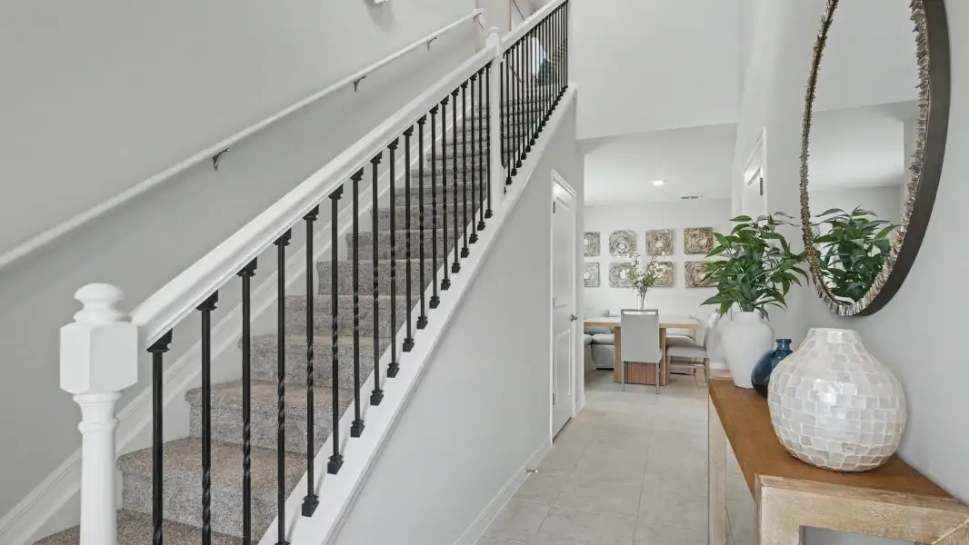 Furnished interior view inside a new home in Malabar Springs, Palm Bay (Image 16).