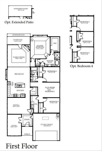 Austin 50 Lot Floor Plan