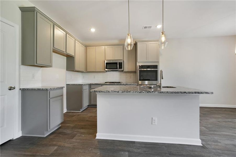 Furnished interior view inside a new home in Conner Springs, Social Circle (Image 7).