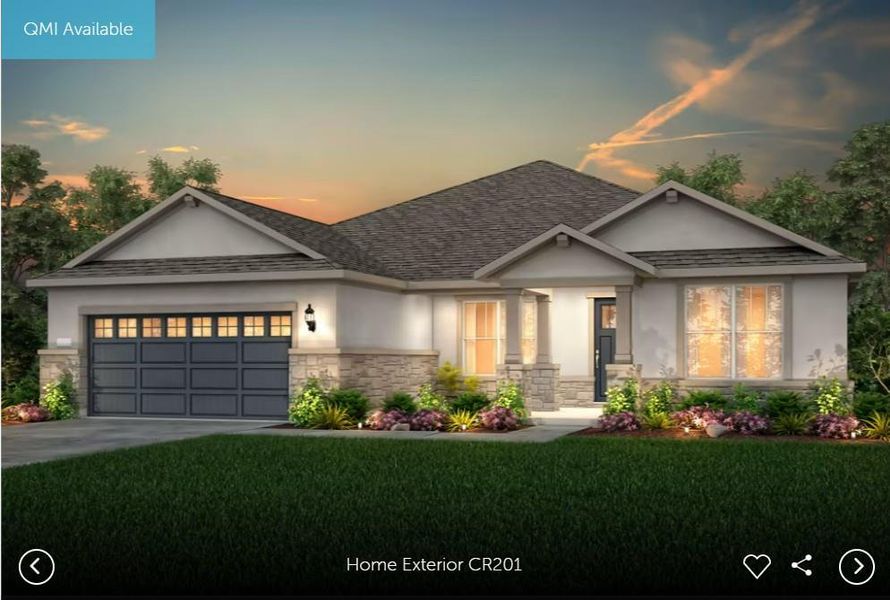 Front exterior- Del Webb - Stellar-CR201 rendering Front exterior- Del Webb - Stellar-CR201 rendering