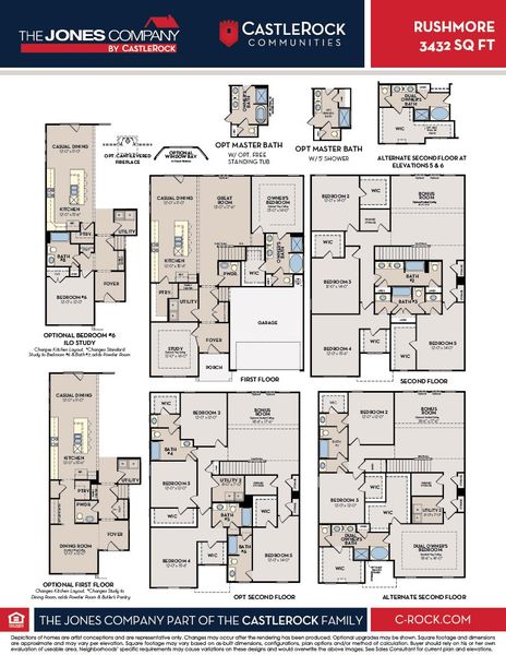 2D floor plan layout of this home in McCain's Station, Gallatin, TN (Image 2).
