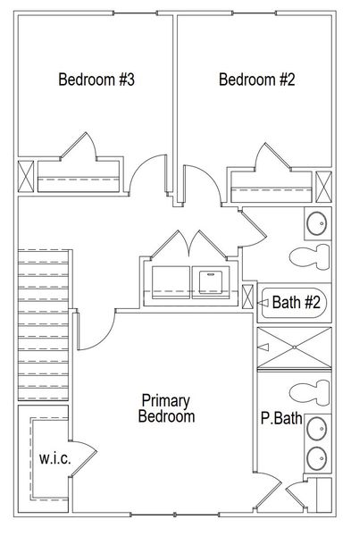 2D floor plan layout of this home in , Camden, SC (Image 3).