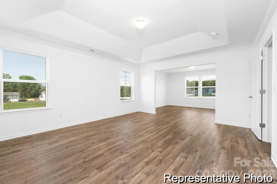 Spacious, unfurnished interior of a new home in Whispering Hills, Locust (Image 12). Spacious, unfurnished interior of a new home in Whispering Hills, Locust (Image 12).