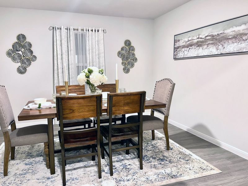 Representative furnished interior of a home built from the Taft by National HomeCorp in Canal Walk, Roanoke Rapids (Image 14).