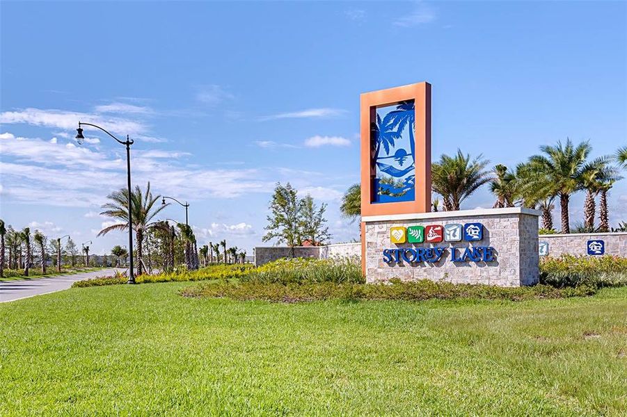 Front exterior of a new home in , Kissimmee, FL, highlighting curb appeal (Image 20).