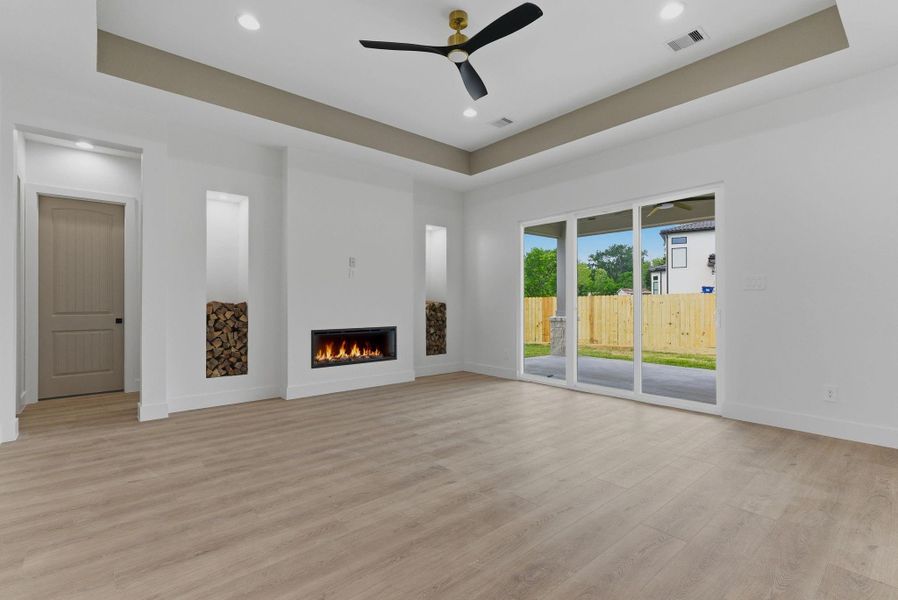 Spacious, unfurnished interior of a new home in , New Waverly (Image 22).