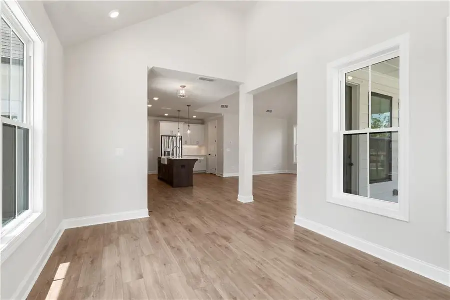 Spacious, unfurnished interior of a new home in Promenade at Sawnee Village, Cumming (Image 34).