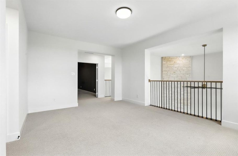 Spacious, unfurnished interior of a new home in Walsh: 60ft. lots, Aledo (Image 23). Spacious, unfurnished interior of a new home in Walsh: 60ft. lots, Aledo (Image 23).