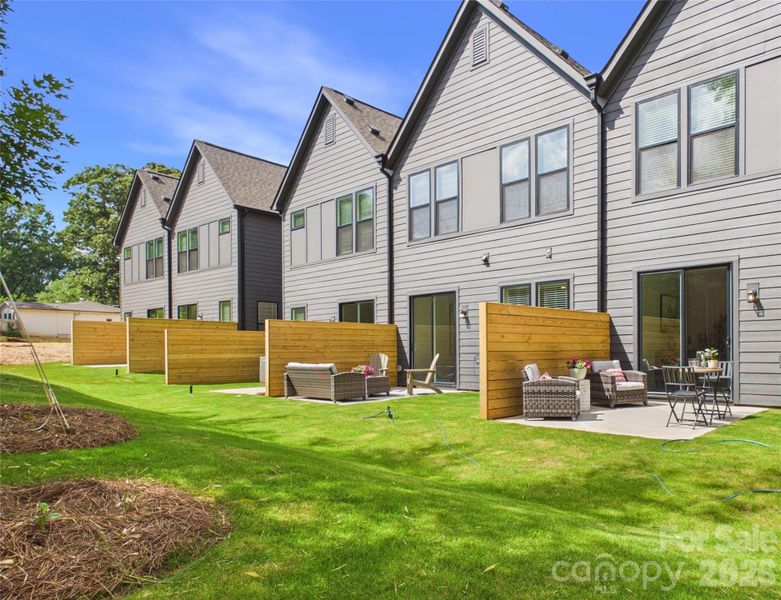 Exterior details and patio area of a home in , Charlotte (Image 3).