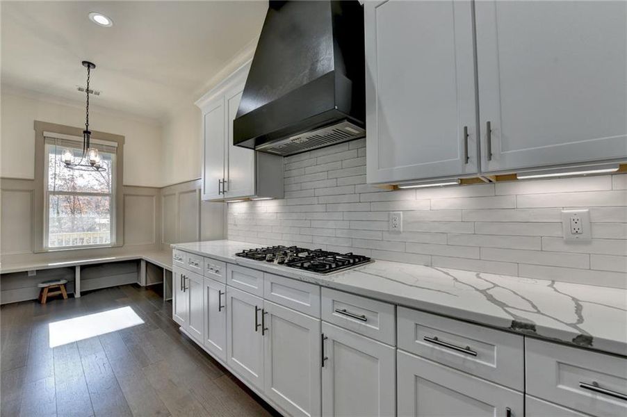 Furnished interior view inside a new home in , Buford (Image 18).